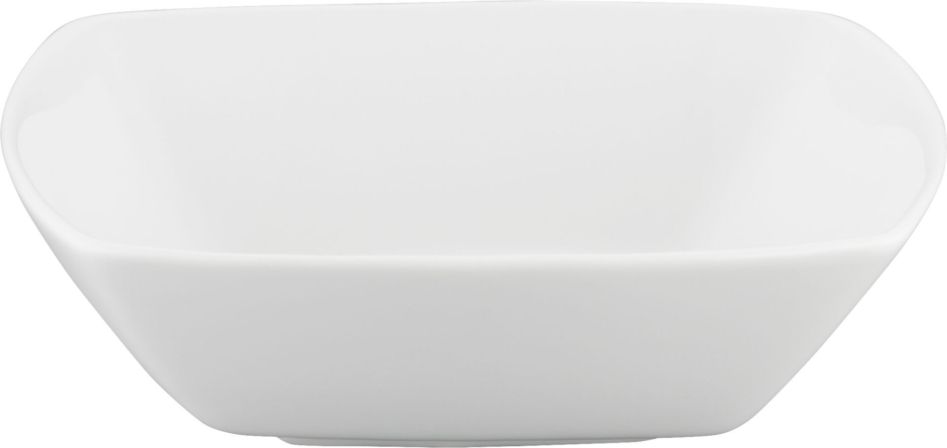 Porzellanserie "Fine Dining" Hartporzellan Schale, 13 x 13 cm